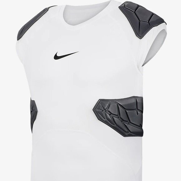 Nike Pro Compression Hyperstrong 4-Pad Shirt AQ2733 100 Men’s Medium - Picture 1 of 9